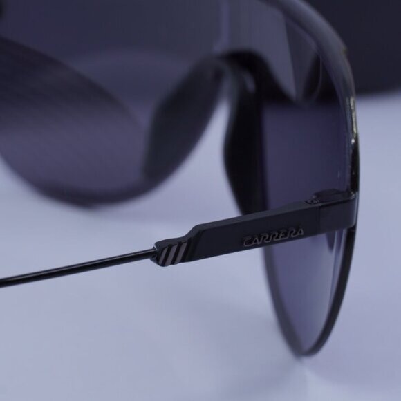 Carrera SUPERCHAMPION D51 XT Shield Sunglasses - Black/Blue/Blue Mirrored - Picture 11 of 12